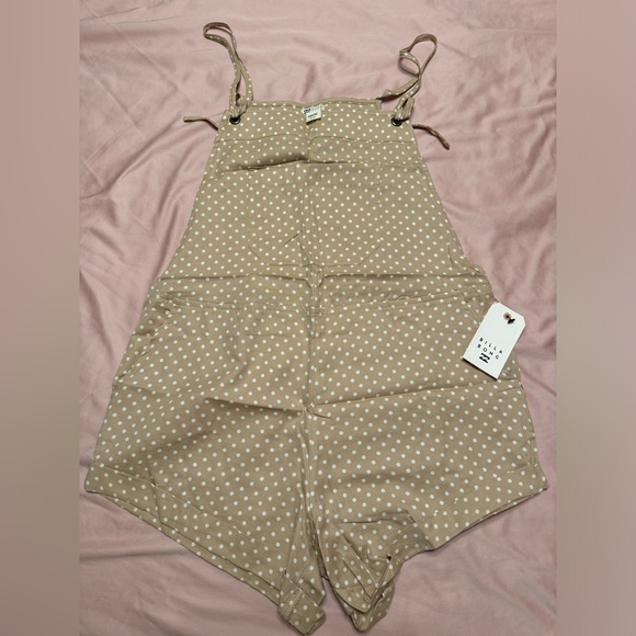 Billabong Wild Pursuit Overalls Romper in Sahara - Picture 2 of 4